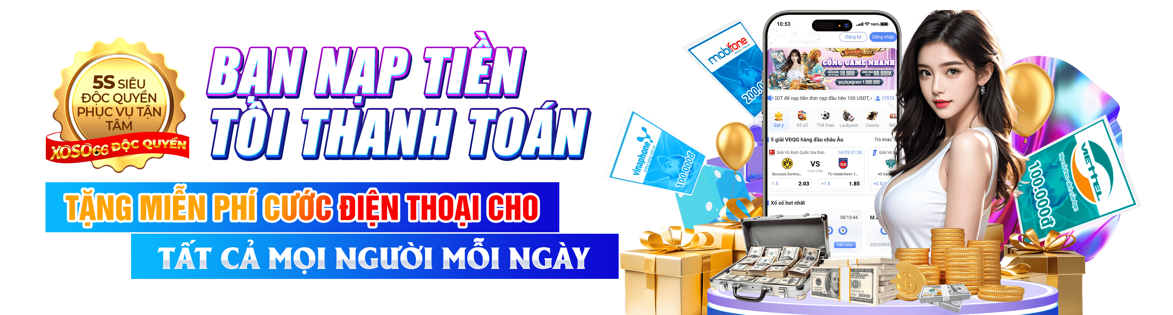 Hình ảnh quảng cáo của vinbet hiển thị nền tảng và các lợi ích